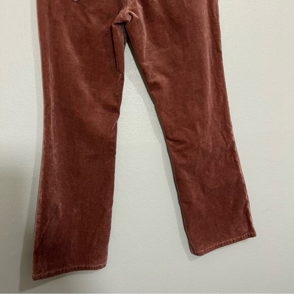 Pilcro Yaya Mid-Rise Crop Flare Corduroy Jeans Size 27 - Picture 10 of 13